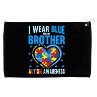 Autism Awareness Brother funny support Grommeted Golf Towel