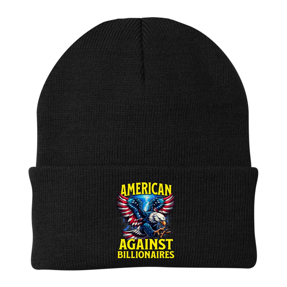 American Against Billionaires Beanie