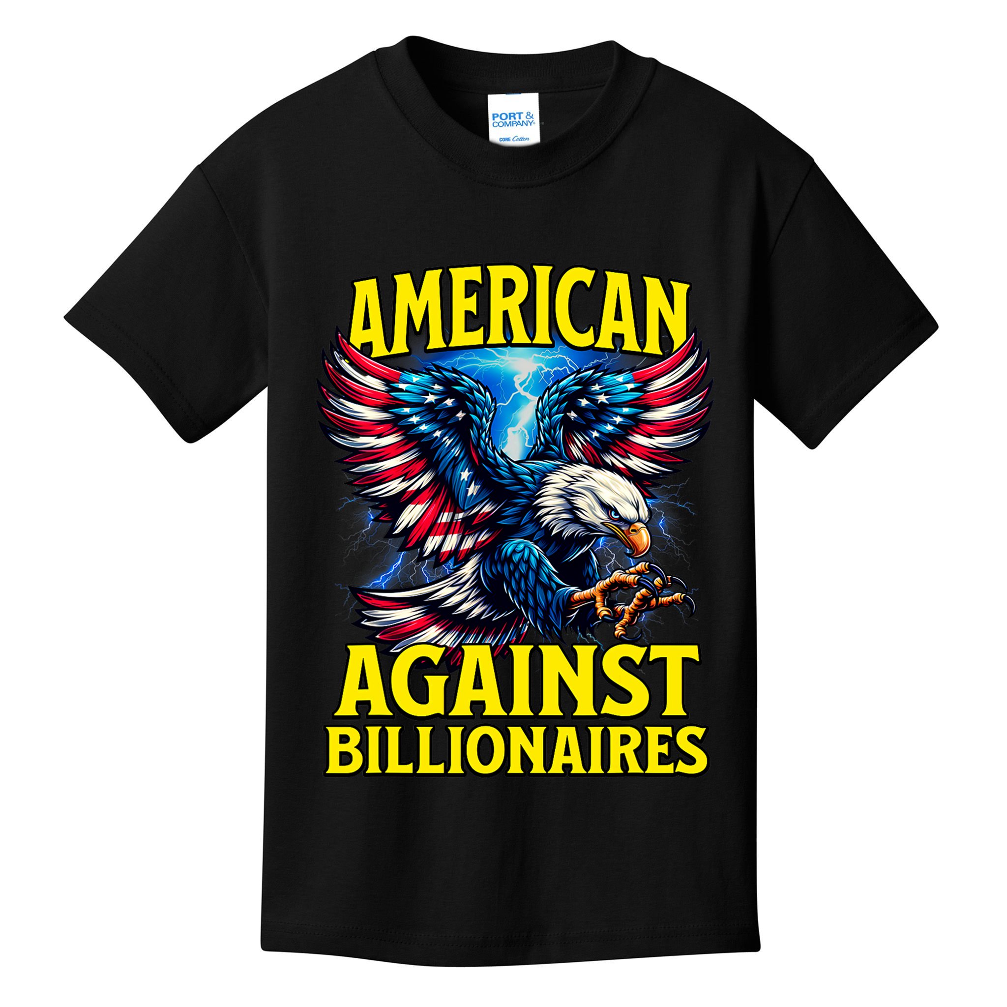 American Against Billionaires Kids T-Shirt