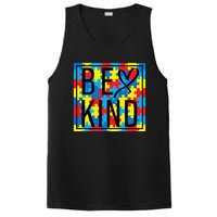 Autism Awareness Be Kind Kindness Puzzle Ribbon Heart PosiCharge Competitor Tank