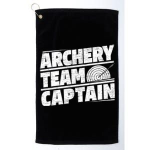 Archery Arrow Bow Target Gift Bow Archer Archery Coach Gift Platinum Collection Golf Towel