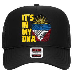 Antigua And Barbuda Dna Roots Antiguan Barbudan Flag High Crown Mesh Back Trucker Hat