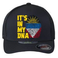 Antigua And Barbuda Dna Roots Antiguan Barbudan Flag Flexfit Unipanel Trucker Cap