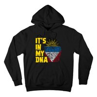 Antigua And Barbuda Dna Roots Antiguan Barbudan Flag Hoodie