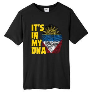 Antigua And Barbuda Dna Roots Antiguan Barbudan Flag Tall Fusion ChromaSoft Performance T-Shirt