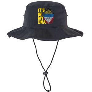 Antigua And Barbuda Dna Roots Antiguan Barbudan Flag Legacy Cool Fit Booney Bucket Hat