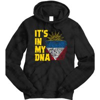 Antigua And Barbuda Dna Roots Antiguan Barbudan Flag Tie Dye Hoodie