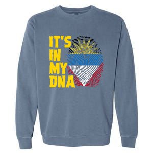 Antigua And Barbuda Dna Roots Antiguan Barbudan Flag Garment-Dyed Sweatshirt