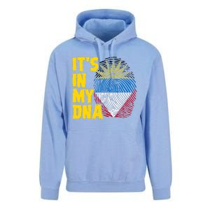 Antigua And Barbuda Dna Roots Antiguan Barbudan Flag Unisex Surf Hoodie