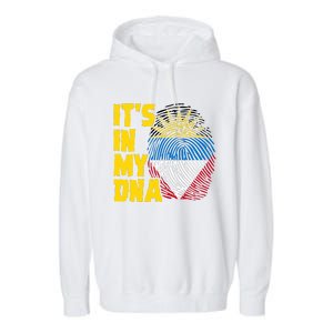 Antigua And Barbuda Dna Roots Antiguan Barbudan Flag Garment-Dyed Fleece Hoodie