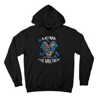 Autism Awareness Blue Butterflies Tee Spectrum Hoodie