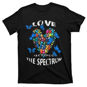 Autism Awareness Blue Butterflies Tee Spectrum T-Shirt