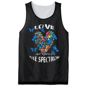 Autism Awareness Blue Butterflies Tee Spectrum Mesh Reversible Basketball Jersey Tank