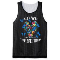 Autism Awareness Blue Butterflies Tee Spectrum Mesh Reversible Basketball Jersey Tank