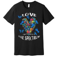 Autism Awareness Blue Butterflies Tee Spectrum Premium T-Shirt