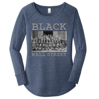 African American Business Black History Black Wall Street Gift Women's Perfect Tri Tunic Long Sleeve Shirt