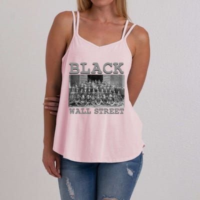 African American Business Black History Black Wall Street Gift Women's Strappy Tank