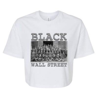 African American Business Black History Black Wall Street Gift Bella+Canvas Jersey Crop Tee