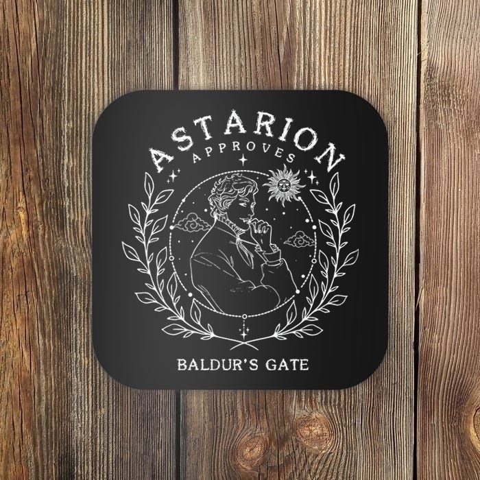 Astarion Appoves BaldurS Gate 3 Fan Game Coaster