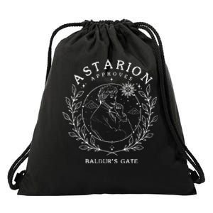 Astarion Appoves BaldurS Gate 3 Fan Game Drawstring Bag