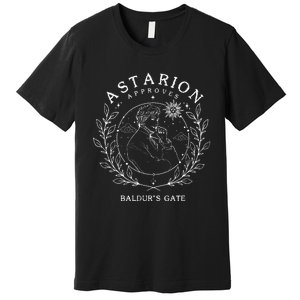 Astarion Appoves BaldurS Gate 3 Fan Game Premium T-Shirt