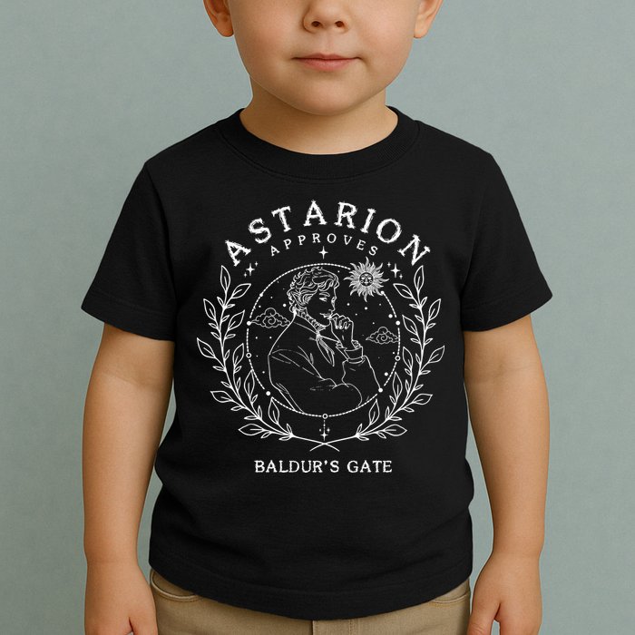 Astarion Appoves BaldurS Gate 3 Fan Game Toddler T-Shirt