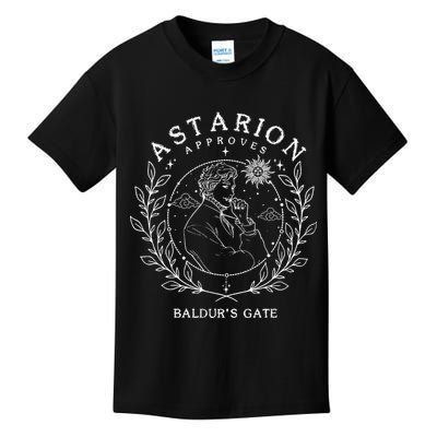 Astarion Appoves BaldurS Gate 3 Fan Game Kids T-Shirt