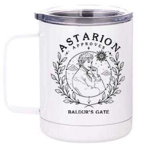 Astarion Appoves BaldurS Gate 3 Fan Game 12 oz Stainless Steel Tumbler Cup