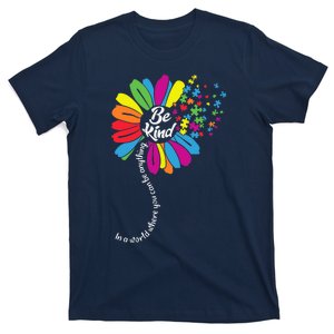 Autism awareness Be Kind In a word Daisy T-Shirt