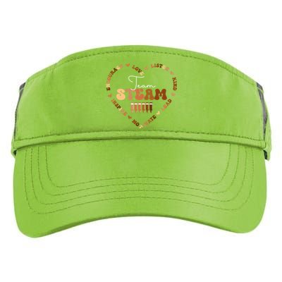 Afro African Black History Month Team Steam School Heart Funny Gift Adult Drive Performance Visor