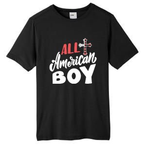 All American Boy | 4th Of July Family Outfits Tall Fusion ChromaSoft Performance T-Shirt