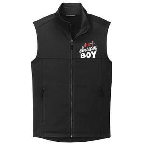 All American Boy | 4th Of July Family Outfits Collective Smooth Fleece Vest