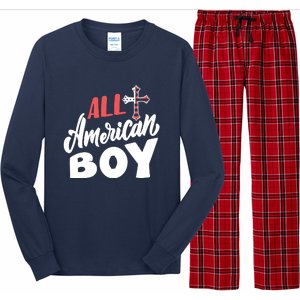 All American Boy | 4th Of July Family Outfits Long Sleeve Pajama Set