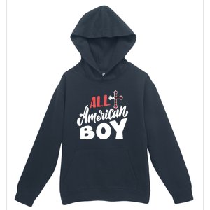 All American Boy | 4th Of July Family Outfits Urban Pullover Hoodie