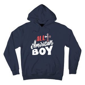 All American Boy | 4th Of July Family Outfits Tall Hoodie