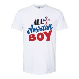 All American Boy | 4th Of July Family Outfits Softstyle CVC T-Shirt