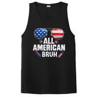 All American Bruh Fourth Of July American Teen PosiCharge Competitor Tank