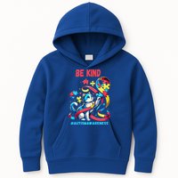 Autism Awareness Be Kind Cat Gift Kids Hoodie