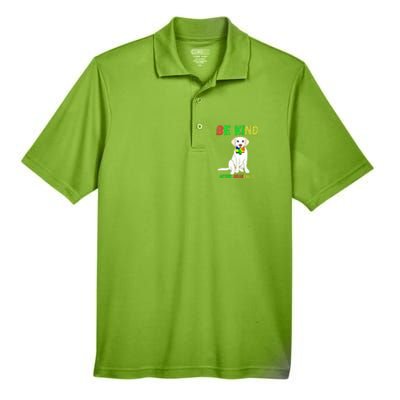 Autism Awareness Be Kind Gift Men's Origin Performance Pique Polo