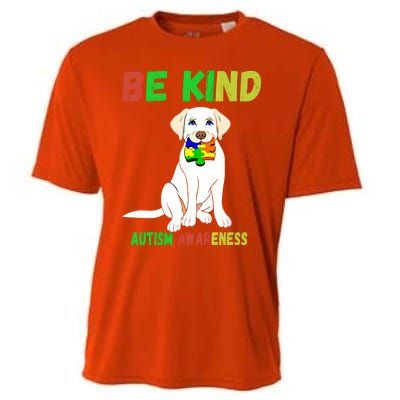 Autism Awareness Be Kind Gift Cooling Performance Crew T-Shirt