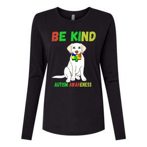 Autism Awareness Be Kind Gift Womens Cotton Relaxed Long Sleeve T-Shirt