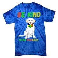 Autism Awareness Be Kind Gift Tie-Dye T-Shirt