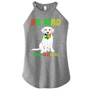 Autism Awareness Be Kind Gift Women's Perfect Tri Rocker Tank