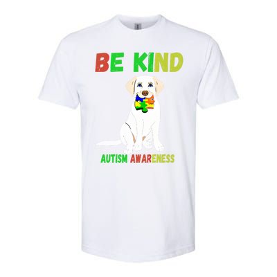 Autism Awareness Be Kind Gift Softstyle CVC T-Shirt