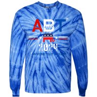 Abt Anyone But Trump For President 2024 Election Patriot Gop Cute Gift Tie-Dye Long Sleeve Shirt