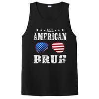 All American Bruh 4th Of July Boy Patriotic PosiCharge Competitor Tank