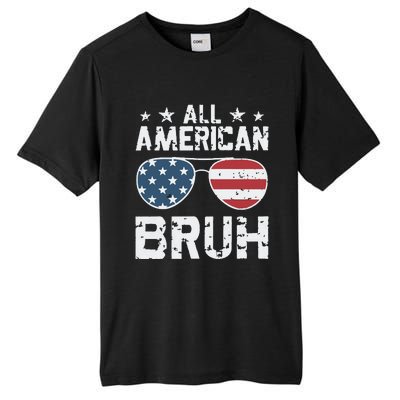 All American Boy American Dude American Bruh Tall Fusion ChromaSoft Performance T-Shirt