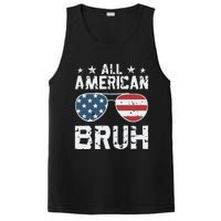 All American Boy American Dude American Bruh PosiCharge Competitor Tank