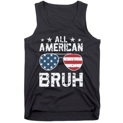 All American Boy American Dude American Bruh Tank Top