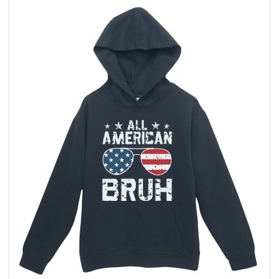 All American Boy American Dude American Bruh Urban Pullover Hoodie